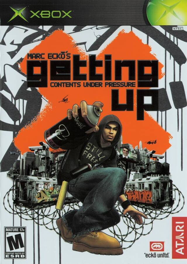 Marc Ecko&#39;s Getting Up Contents Under Pressure Xbox