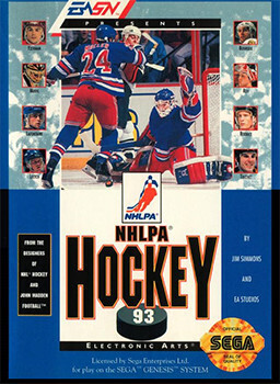 NHLPA Hockey &#39;93 SEGA Genesis