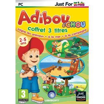 Adibou D&#39;Chou Coffret À 3 Titres PC