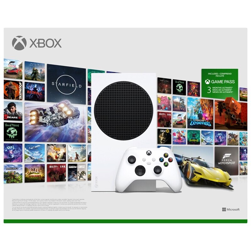 Xbox Series S 512GB Console Starter Bundle