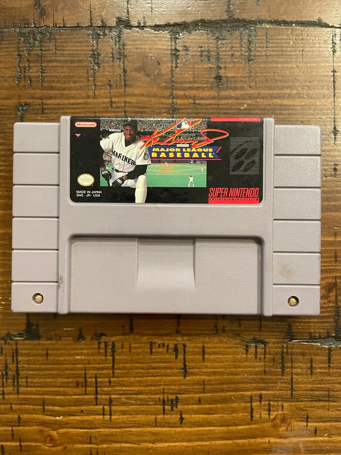 Ken Griffey Jr Major League Baseball SNES