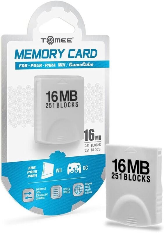 Memory Card 16 MB (251 Blocks) Wii/GameCube