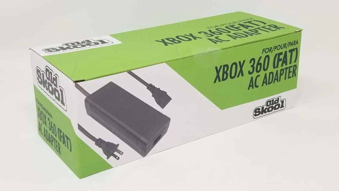 Old Skool AC Adapter Xbox 360