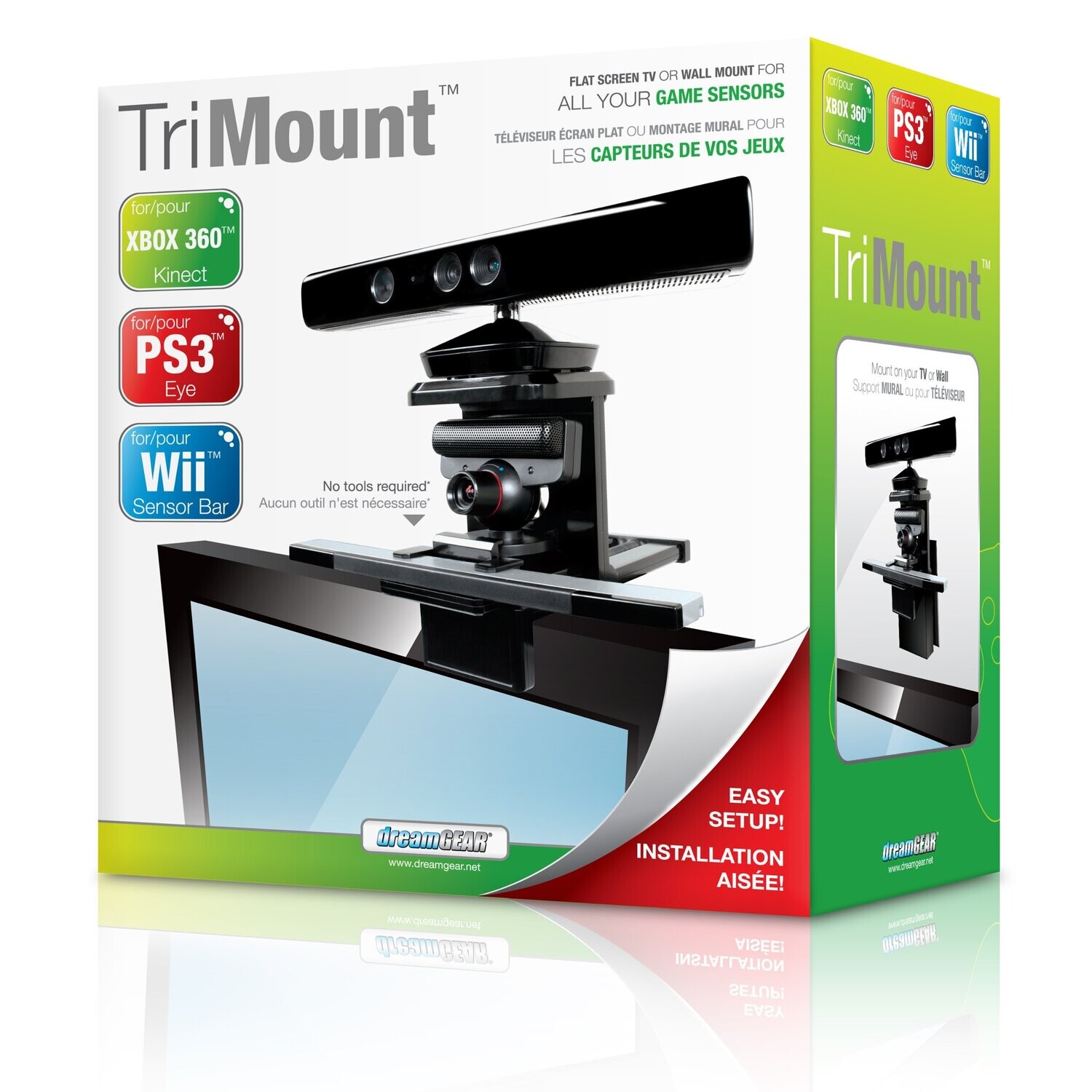 DreamGEAR TriMount Xbox 360/PS3/Wii