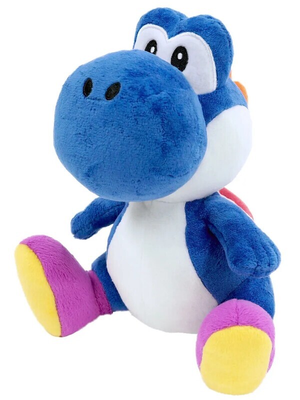 Super Mario All Star Collection - Peluche Yoshi Bleu