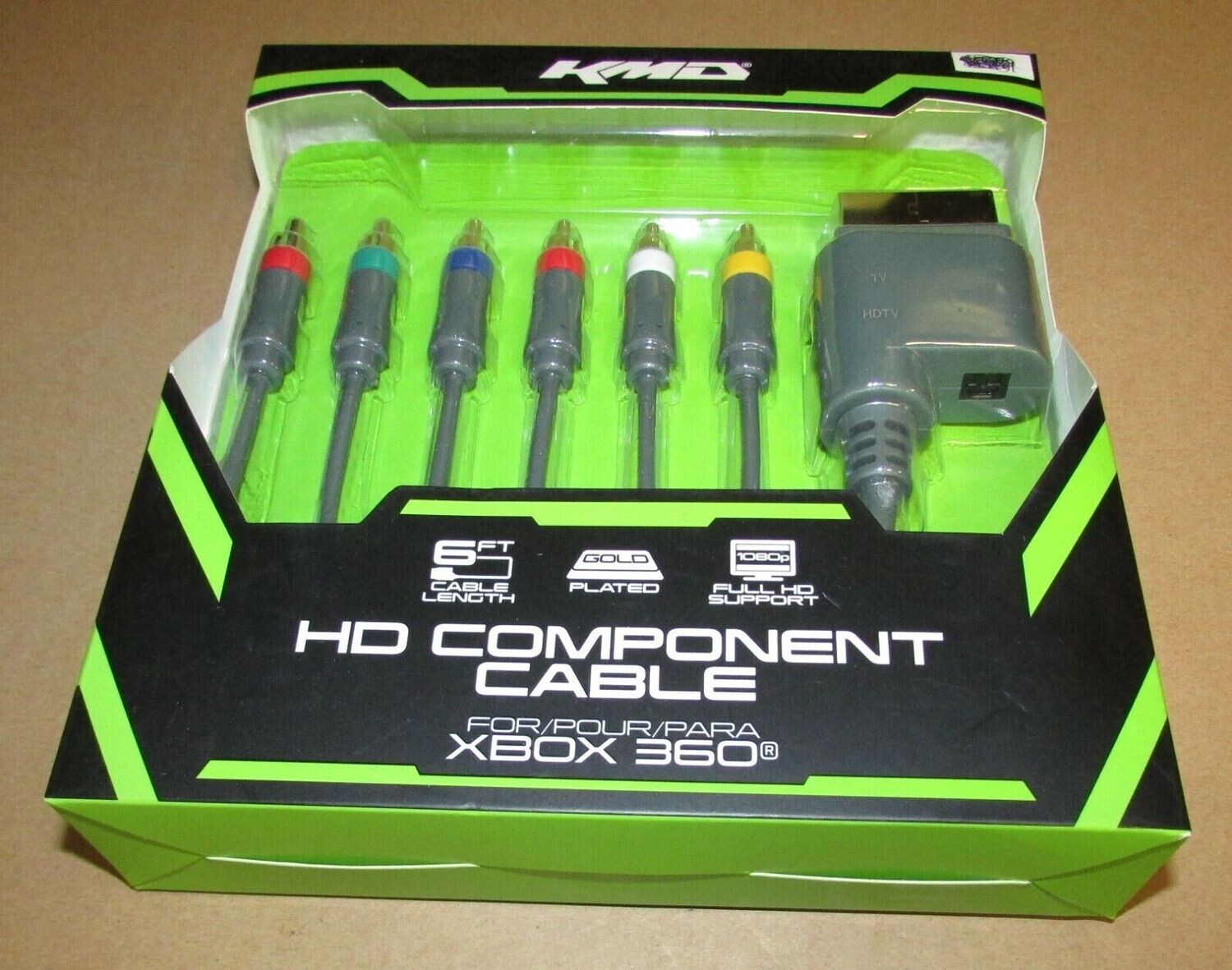 KMD Component Cable HD Xbox 360