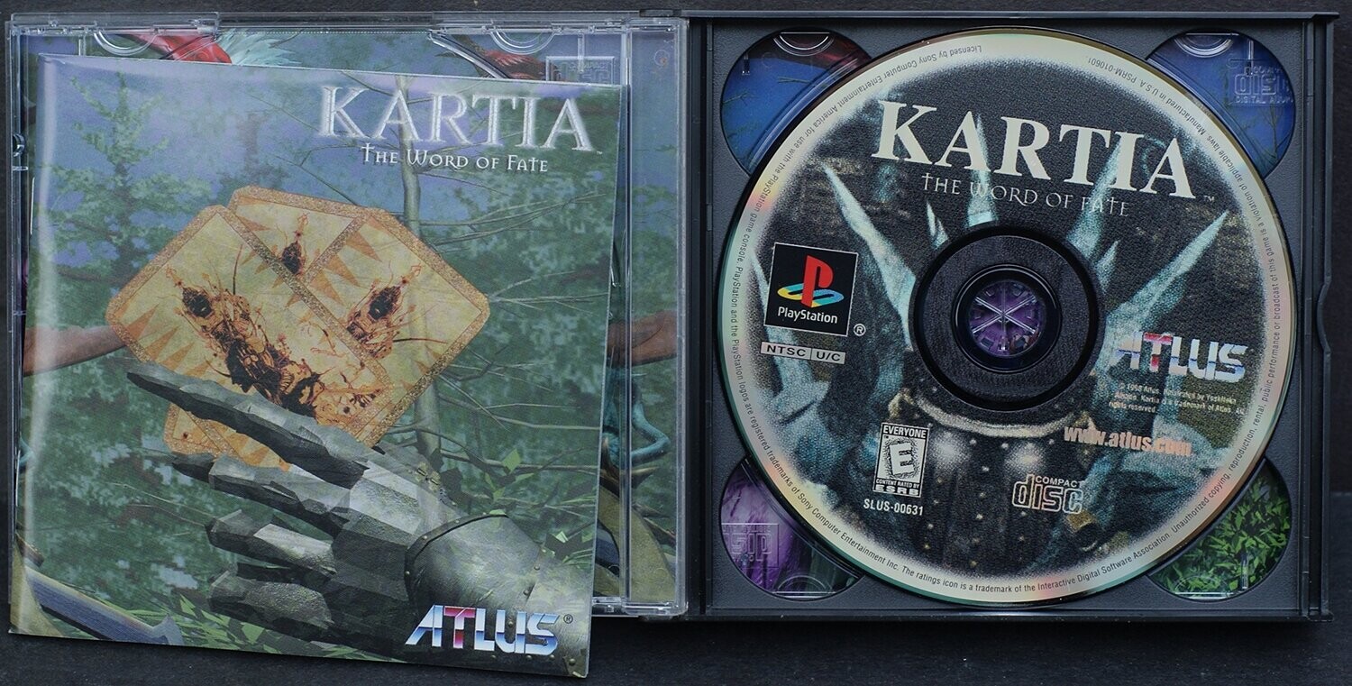 Kartia The Word Of Fate PS1
