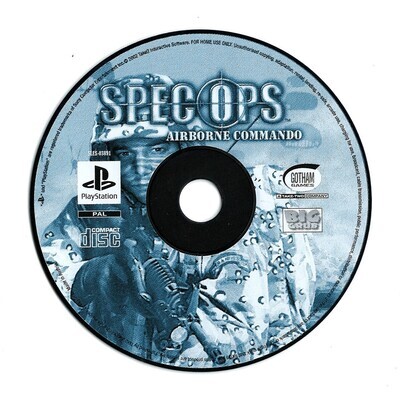 Spec Ops Airborne Commando PS1