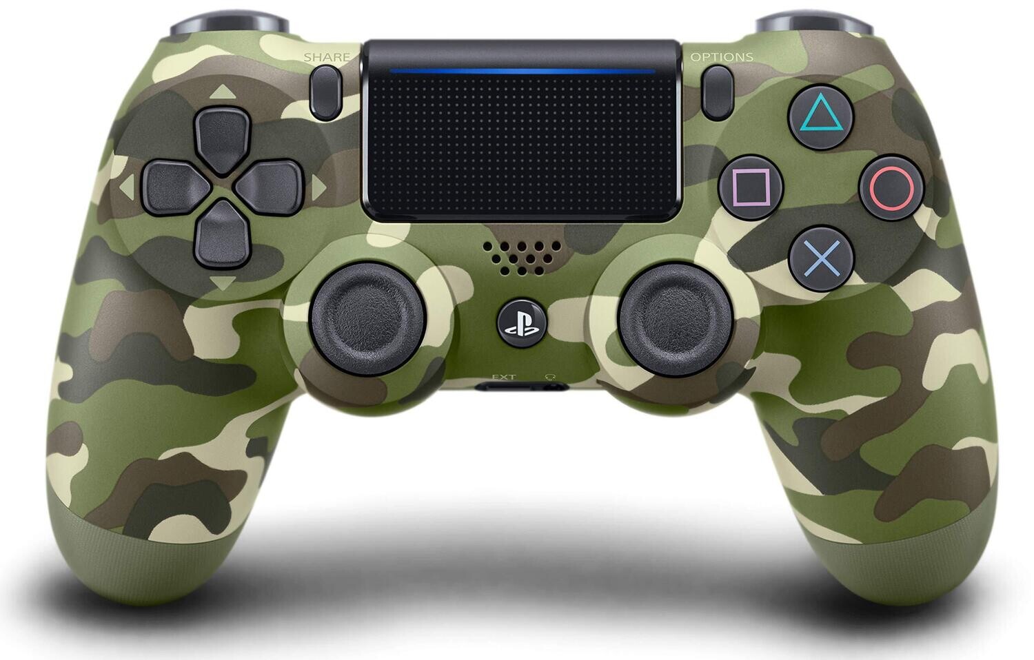 PlayStation 4 DualShock 4 Controller Green Camouflage