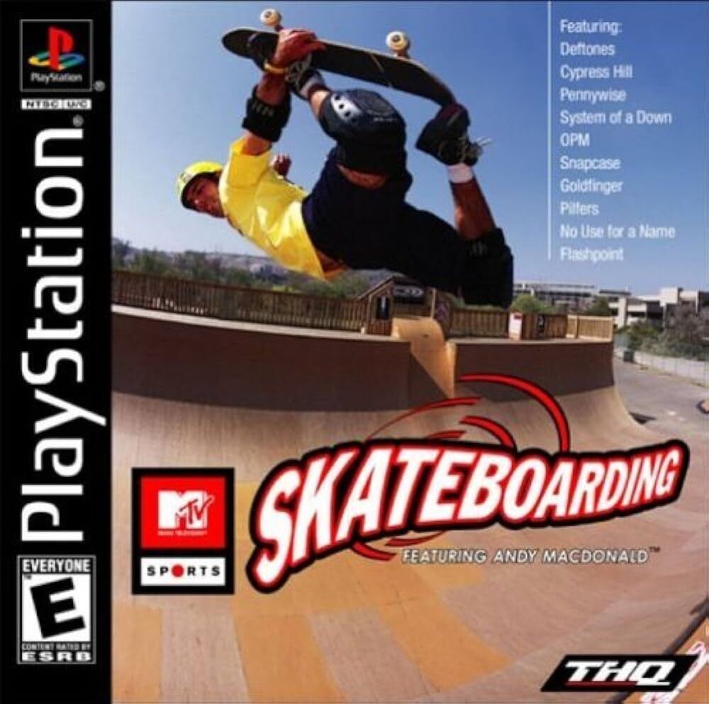 MTV Sports Skateboarding PS1