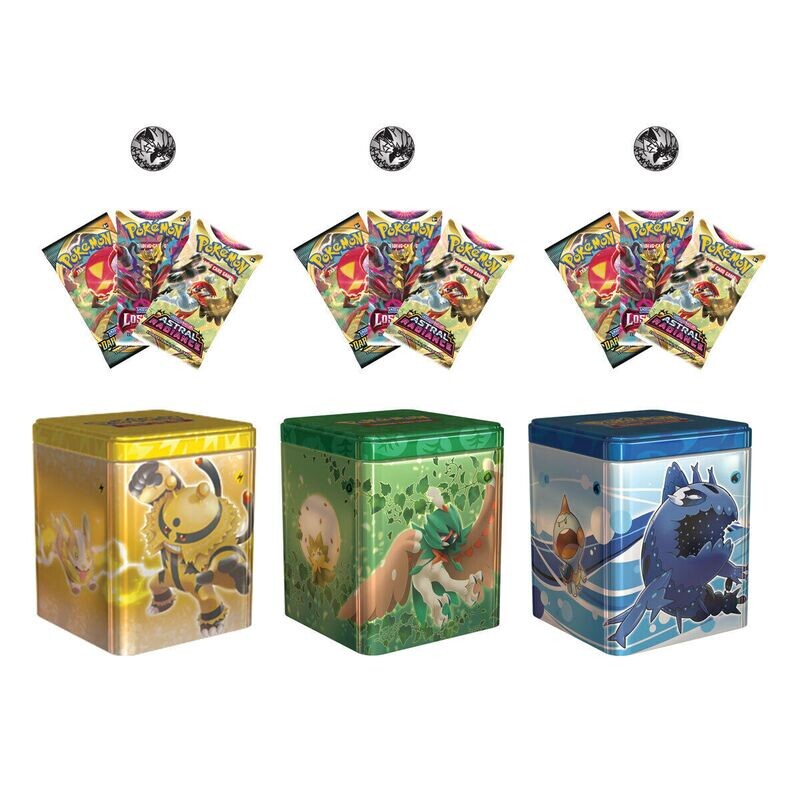 Pokemon Stacking Tins 3-pack