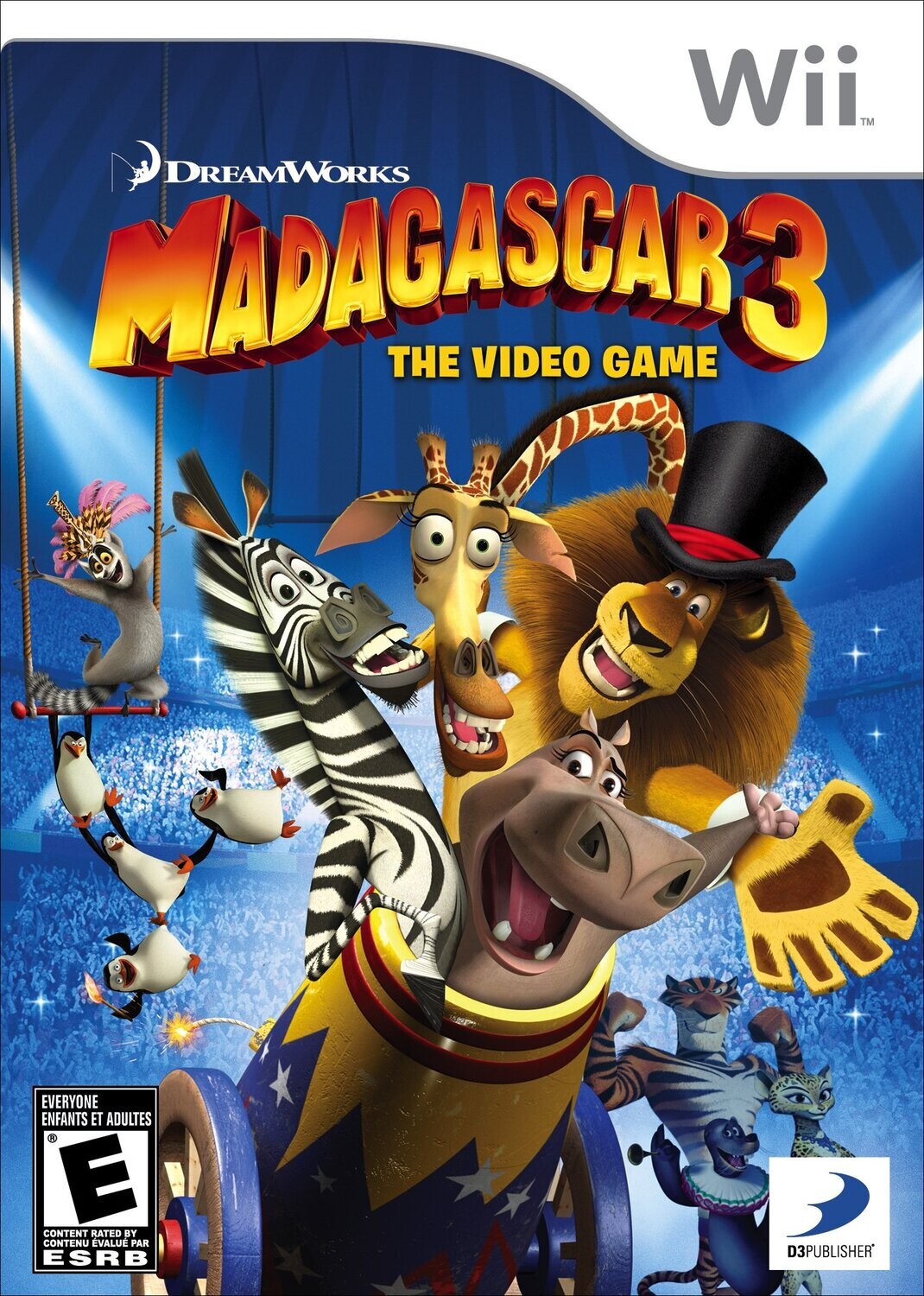 Madagascar 3 The Video Game Wii