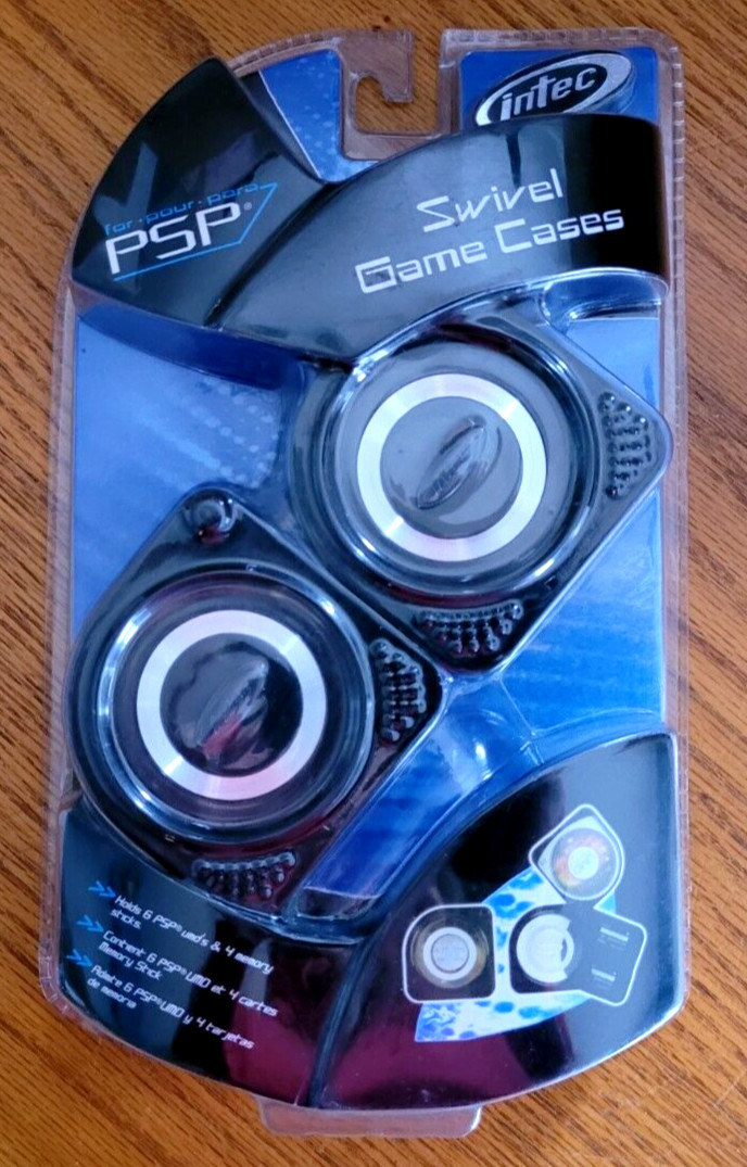 Intec Swivel Game Cases PSP