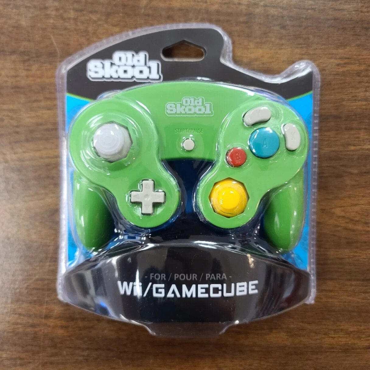 Old Skool Wii/GameCube Controller Green
