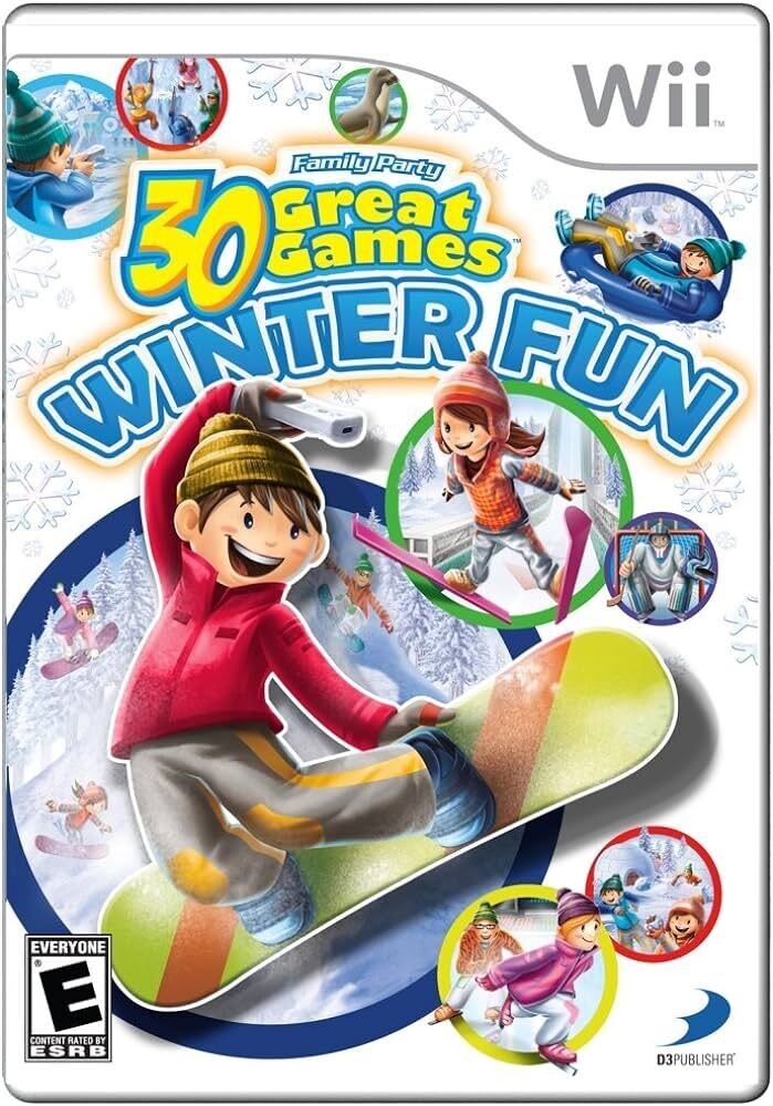 Family Party: 30 Great Games Winter Fun Wii