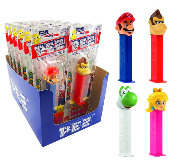 Pez - Blister Nintendo Super Mario - 24g
