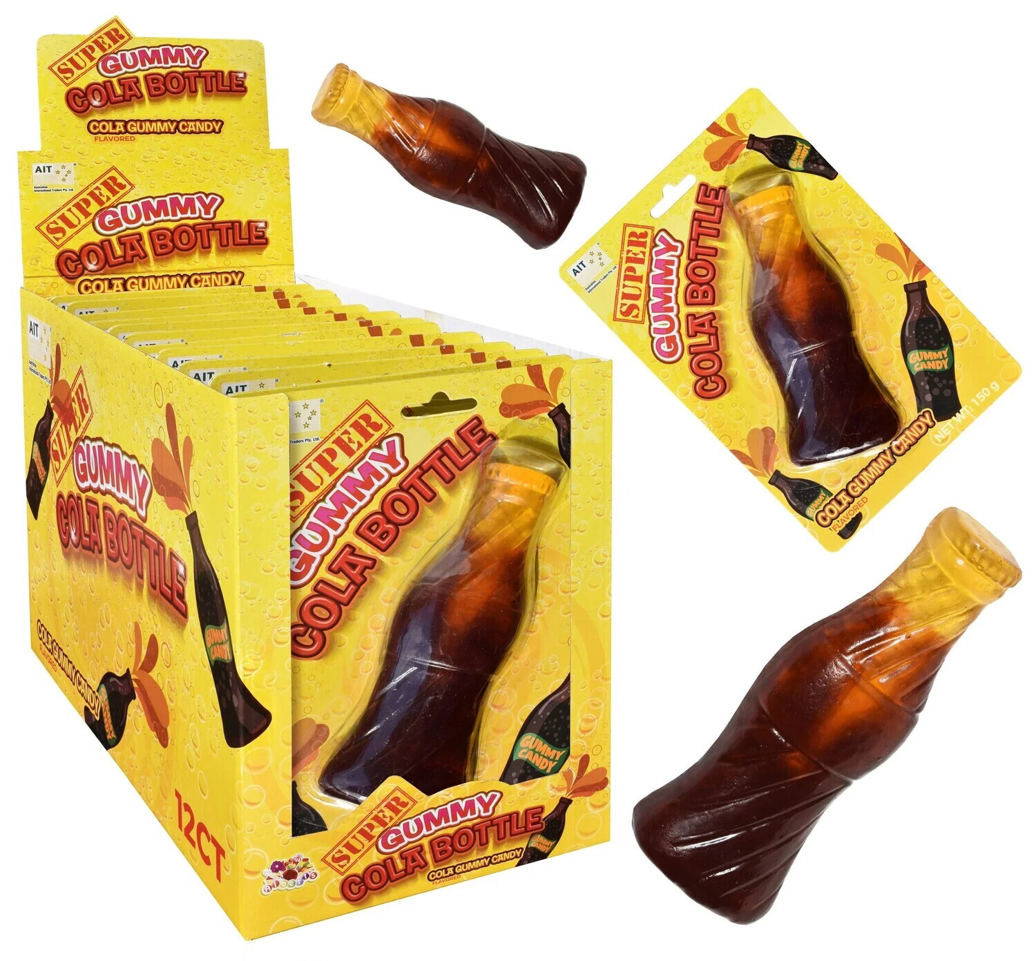 Albert&#39;s - Super Gummy Cola Bottle - 150g