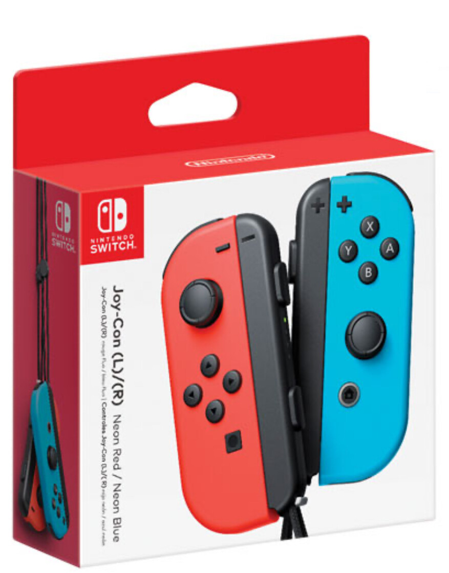 Joy-Con (L) (R) Neon Red Neon Blue Nintendo Switch