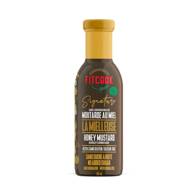 Fitcook Foodz - SAUCE SANS SUCRE AJOUTÉ 340ML - La MIELLEUSE