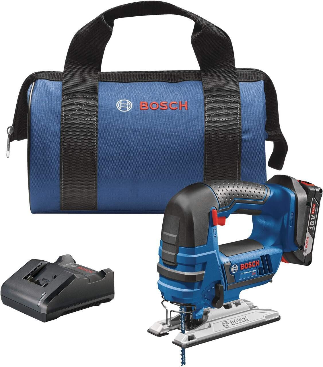 Scie sauteuse 18V-2A &amp; chargeur Bosch