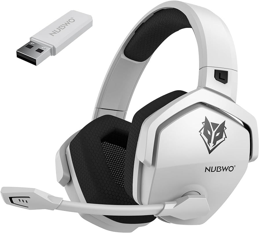 Nubwo G06 Wireless Headset White