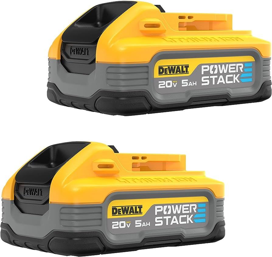 DEWALT Batterie PowerStack 20V MAX Lithium-Ion (2 Batterie)