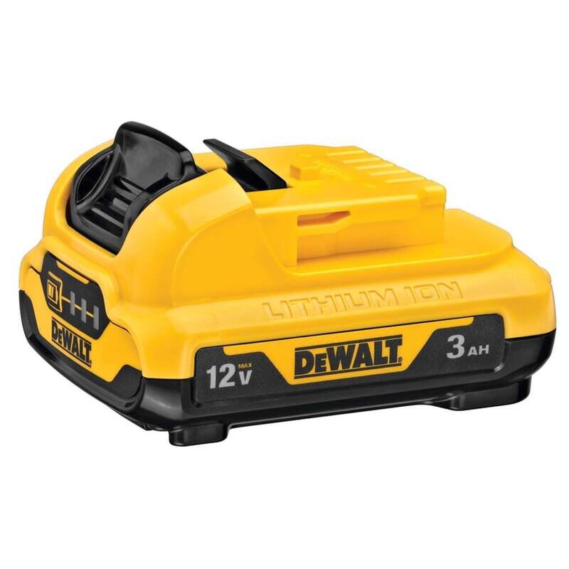 DEWALT 12V Max High Capacity 3 Ah Lithium Battery Pack (DCB 124)