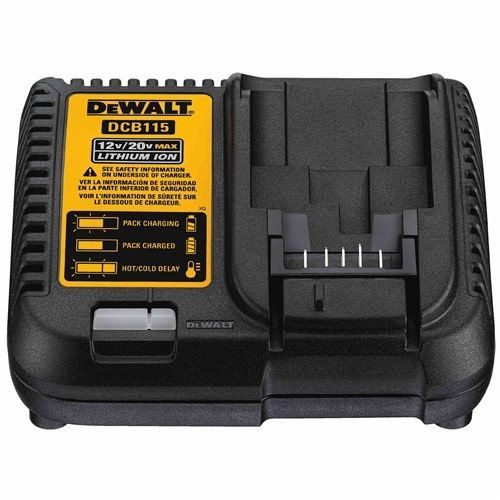 Dewalt Chargeur 12V Et 20V Li-Ion DCB115