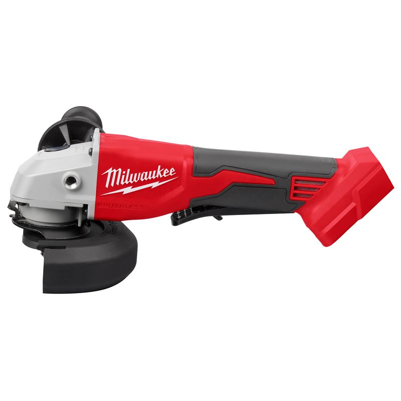 Milwaukee Tool M18 18V Lithium-Ion 4-1/2in / 5in Cordless Brushless Cut-Off Grinder with Paddle Switch (Tool-Only)
