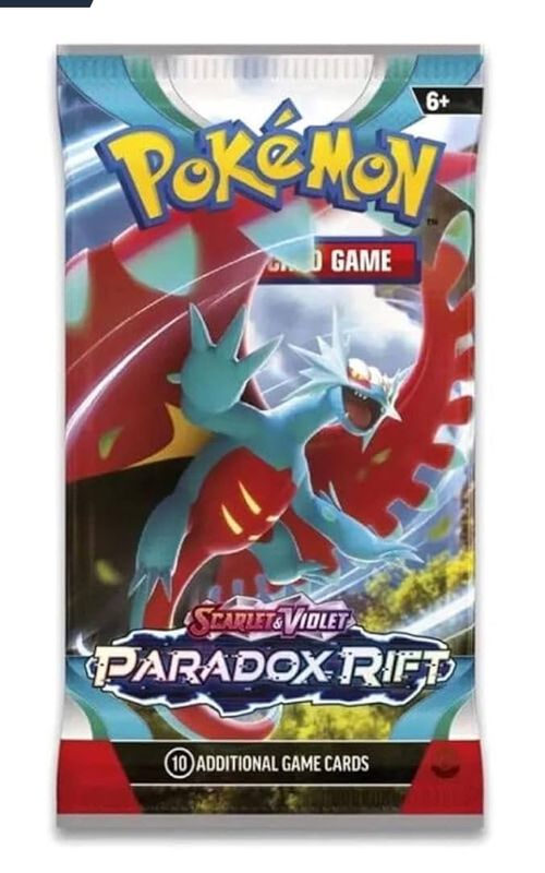Pokemon TCG Scarlet &amp; Violet Paradox Rift Booster pack (Anglais)