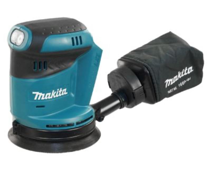 MAKITA Ponceuse omnidirectionnelle sans fil lithium-ion LXT 18 V de 5 po avec sélection de 3 vitesses (outil uniquement) DBO180Z