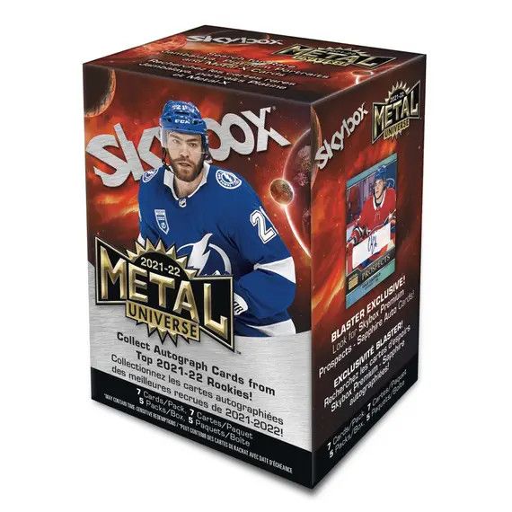2021-22 Skybox Metal Universe Hockey Trading Cards