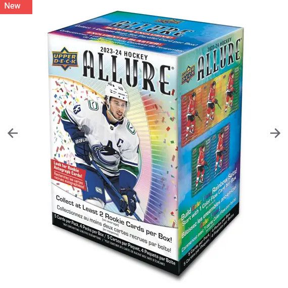 2023-24 Upper Deck Allure Hockey Trading Cards
