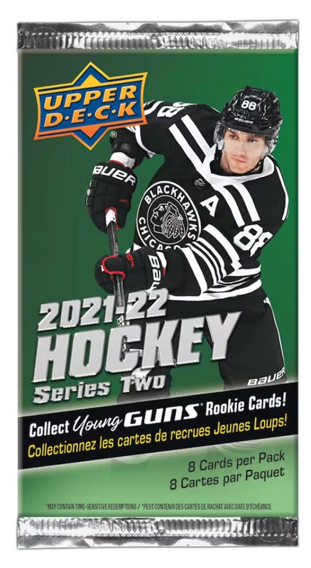 2021-22 Upper Deck Series 2 Hockey Pack