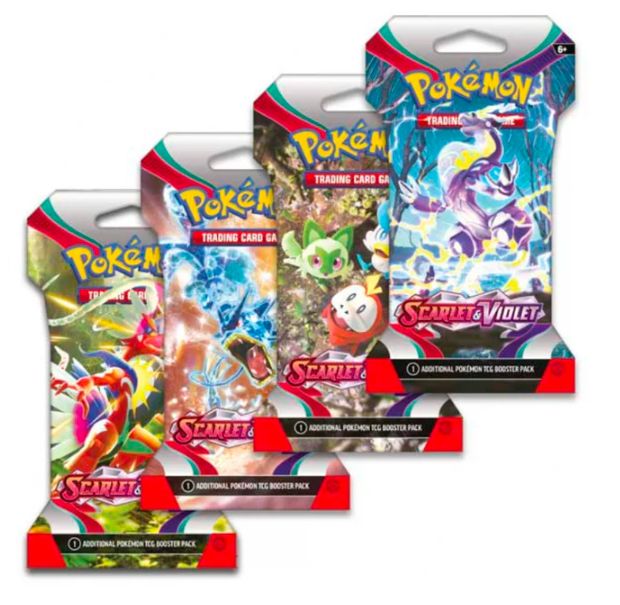 POKÉMON  -  SCARLET AND VIOLET  -  BOOSTER (ANGLAIS)