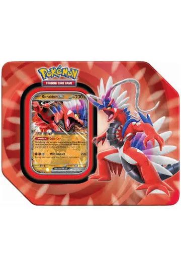 Pokemon Paldea Legends Boîte métallique (Anglais)