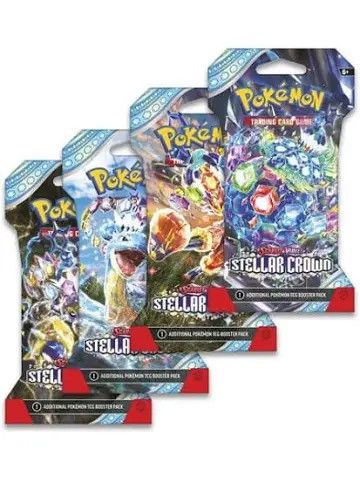 Pokémon Stellar Crown Sleeved Booster Pack