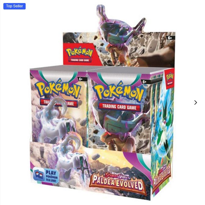 Pokemon TCG: Paldea Evolved Booster Box