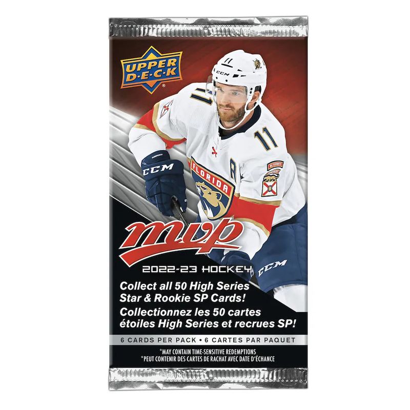 2022-23 Upper Deck MVP NHL Hockey Trading Cards