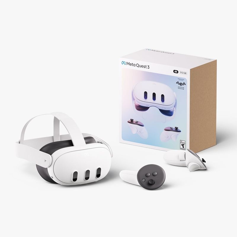 Meta Quest 3 512GB — Breakthrough Mixed Reality — Powerful Performance (refurbished)
