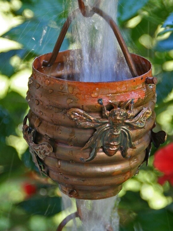 Honeybee Cups Pure Unfinished Copper (per foot)