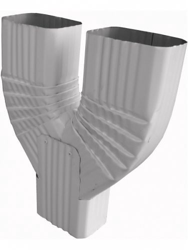 2x3 Y Funnel Low Gloss White