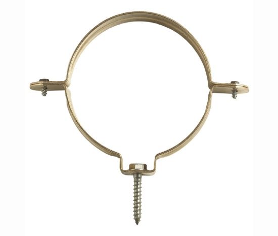 4&quot; Round Copper Stamped Downspout Bracket