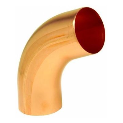 4" Smooth Round Welded Seam Copper Elbow