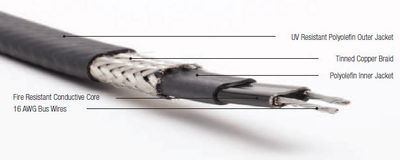 220V Self Regulating Heat Cable 10 watt