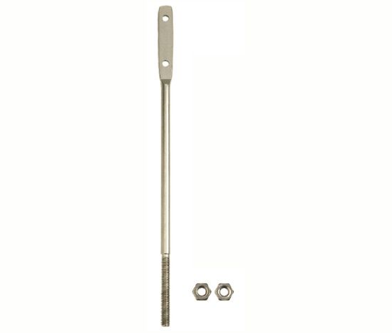 Aluminum Rod &amp; Stainless Steel Nuts