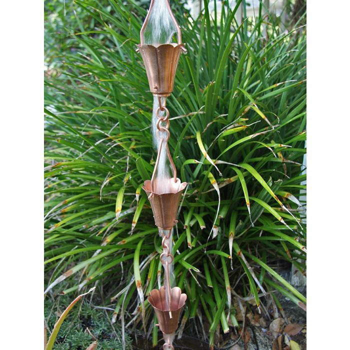 Yuri Copper Cups (per foot)