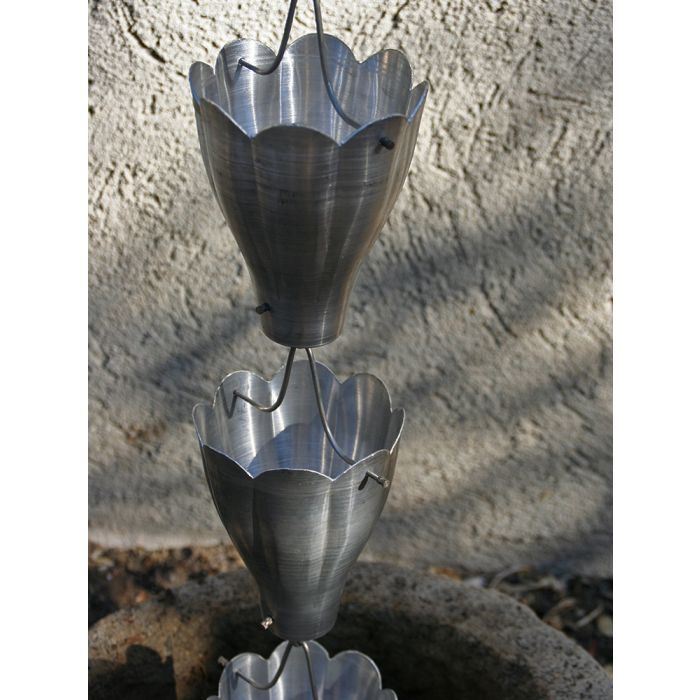 XL Scallop Cup –Aluminum (per foot)