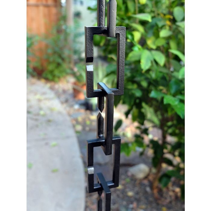 Rectangle Links Black
