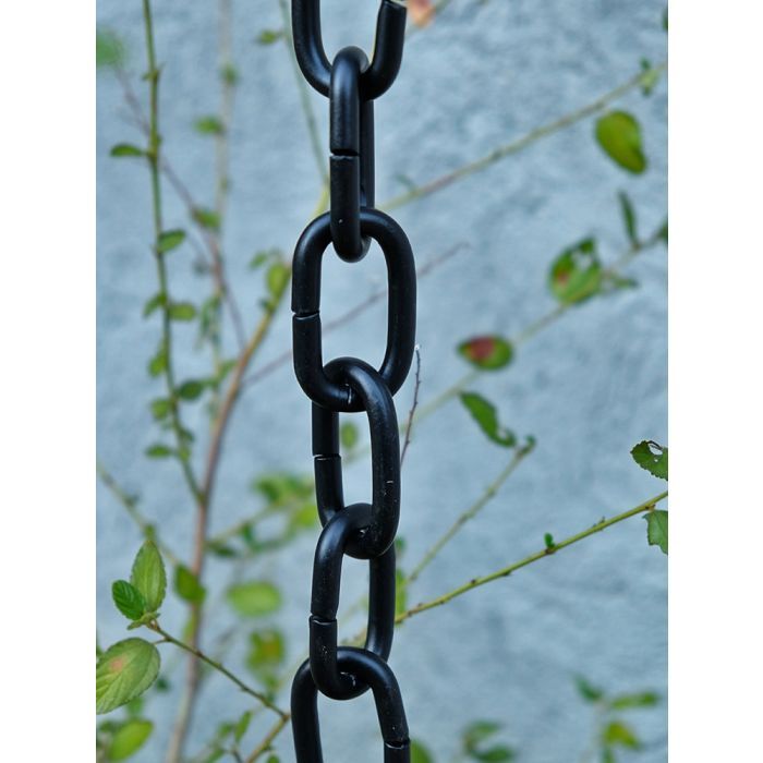 Large Aluminum Link Black
